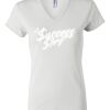 Women's Short Sleeve V-Neck T-Shirt Thumbnail