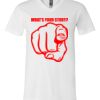 Men's Short Sleeve V-Neck T-Shirt Thumbnail